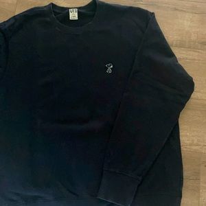 KAWS x peanut black sweater XL